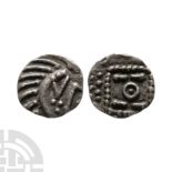 Anglo-Saxon Coins - Continental Issues - Porcupine - AR Sceatta