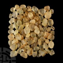 Natural History - Yellow Topaz Pebble Group [100]