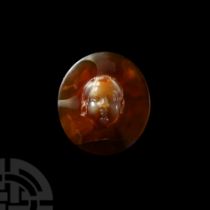 Roman Carnelian Cameo with Young Cupid