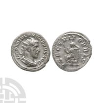 Ancient Roman Imperial Coins - Philip I - Securitas AR Antoninianus