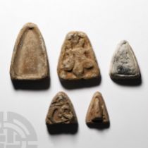 Medieval Lead Weight Collection