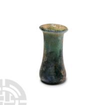 Roman Green Glass Vessel