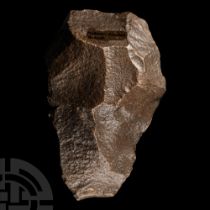 Stone Age Pointed Hand Axe