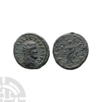 Ancient Roman Imperial Coins - Allectus - Colchester - Providentia AE Antoninianus