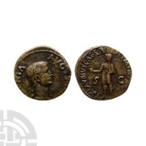 Ancient Roman Imperial Coins - Antonia - Claudius Togate AE Dupondius