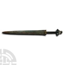 Amarlu Bronze Dagger with Bell-shaped Pommel