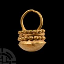 Byzantine Gold Earring