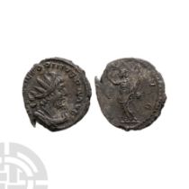Ancient Roman Imperial Coins - Victorinus - Pax AE Antoninianus