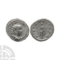 Ancient Roman Imperial Coins - Gordian III - Fides Militum AR Antoninianus