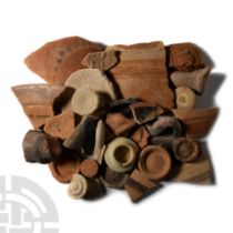 Egyptian and Greek Pottery Sherd Collection