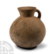 Large Roman Handled Terracotta Jar