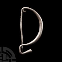 Iron Age Celtic Silver La Tène I Fibula