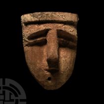 Egyptian Wooden Face Mask