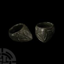 Byzantine Bronze Archer's Ring