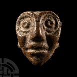 Sumerian Stone Mask Amulet