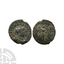 Ancient Roman Imperial Coins - Carausius - London - Pax AE Antoninianus