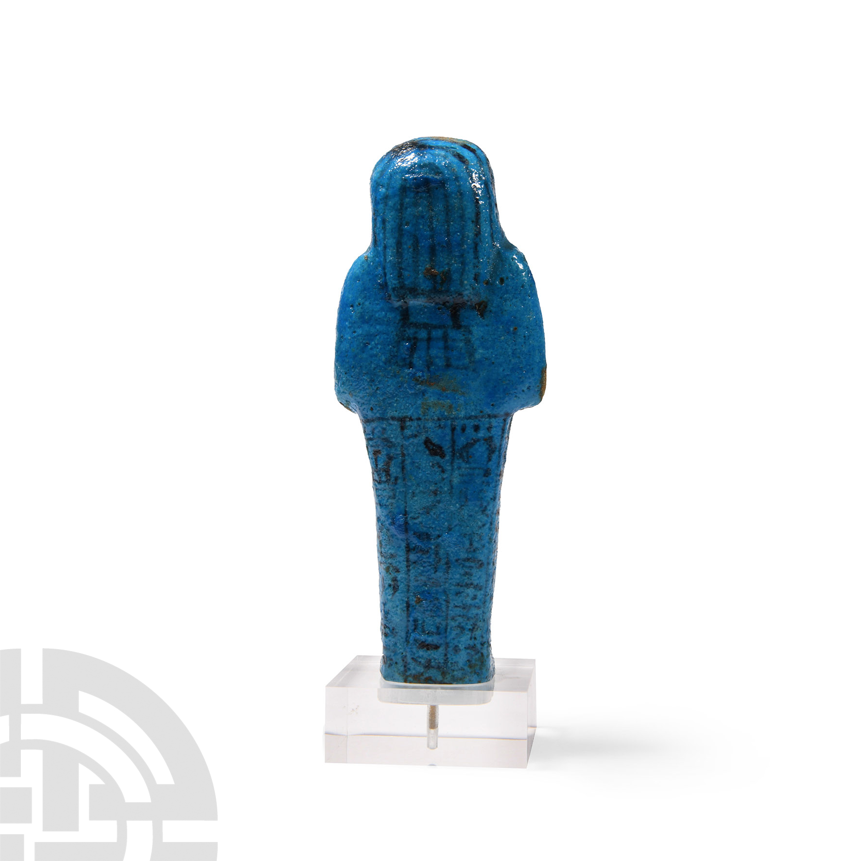 Egyptian Blue Faience Shabti for Nesitanebisheru - Image 3 of 4