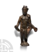 Roman Bronze Statuette of Mercury