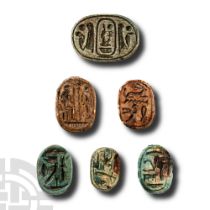 Egyptian Steatite and Other Scarab Collection