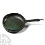 Roman Bronze Pan with Handle
