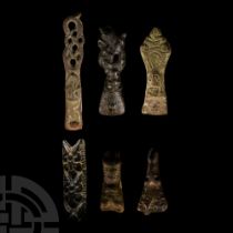 Viking Age Bronze Strap End Collection