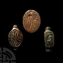 Greek and Roman Bronze Ring Group