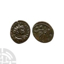 Ancient Roman Imperial Coins - Carausius - London or Colchester - Pax AE Antoninianus
