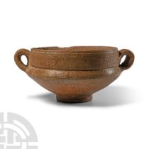 Roman Terracotta Wine Cup