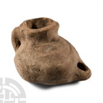 Byzantine Terracotta Oil Lamp Filler