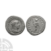 Ancient Roman Imperial Coins - Gordian III - Securitas AR Antoninianus