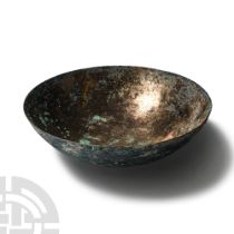 Achaemenid Tinned Bronze Bowl