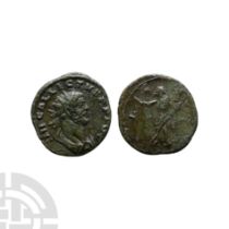 Ancient Roman Imperial Coins - Allectus - London or Colchester - Pax AE Antoninianus