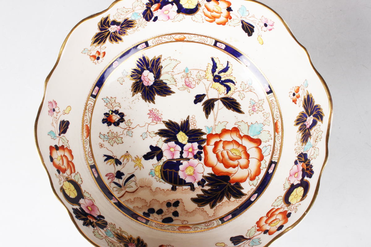 A Mason's Mandalay pattern part service, comprising six plates, diameter 25.3cm, six plates, - Image 2 of 5