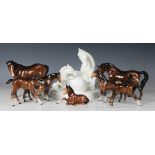 A Royal Doulton Images Collection sculpture The Gift of Life, HN3524, height 21.5cm, together with