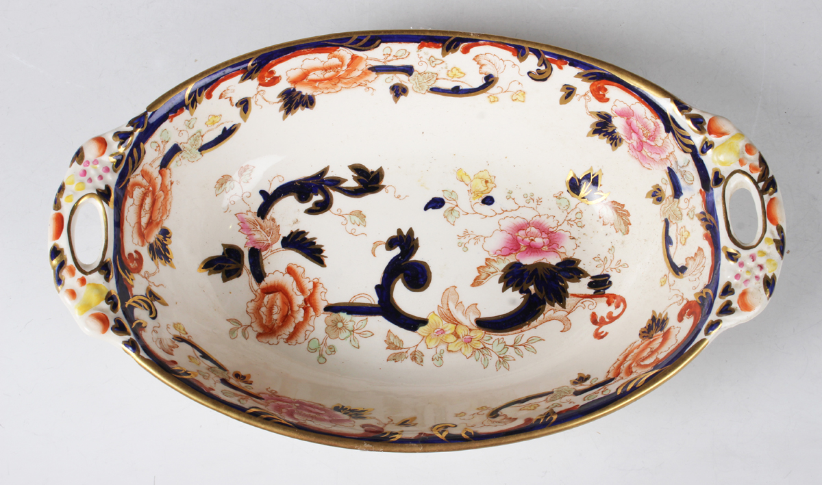 A Mason's Mandalay pattern part service, comprising six plates, diameter 25.3cm, six plates, - Image 5 of 5