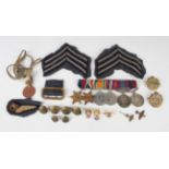 A group of six Second World War and later medals, comprising 1939-45 Star, France & Germany Star,