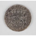 A Mexico Philip V eight reales 1741, Mexico City Mint, probably wreck-found (overall pitting).