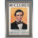 Corwin Knapp Linson - 'McClure's Illustrated Life of Abraham Lincoln', 19th century lithograph in