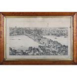 Robert Martin, after Wenceslaus Hollar - 'A View of London Bridge in the Year 1647, from an