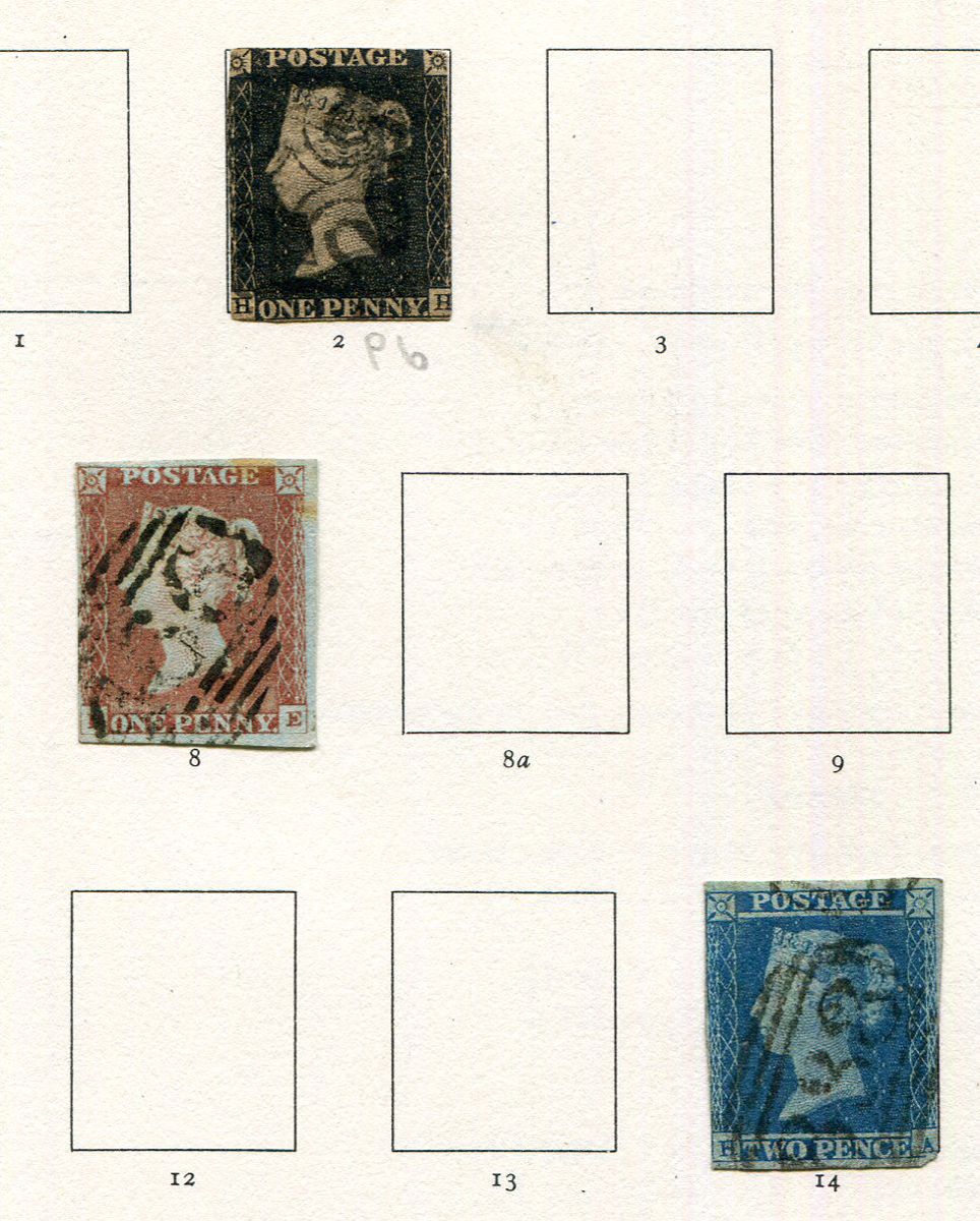 A collection of stamps in a Great Britain Windsor album and three stock books, from 1840 1d black, - Image 3 of 3