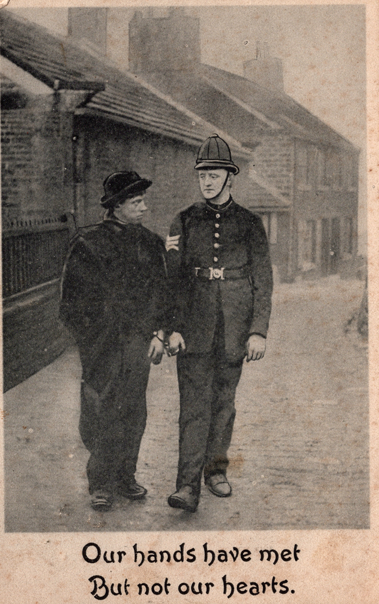 A collection of approximately 245 postcards, all British and collected for their postal history - Image 14 of 14