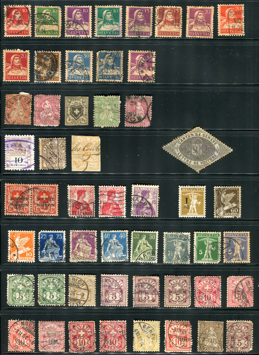 Twelve stock books containing foreign stamps, mint and used, with Belgium, France and Italy (2 - Image 7 of 7