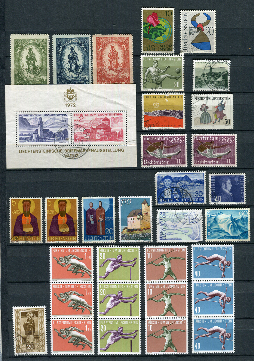 Twelve stock books containing foreign stamps, mint and used, with Belgium, France and Italy (2 - Image 4 of 7