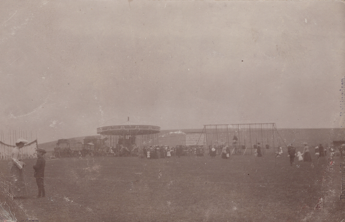 A collection of approximately 56 postcards of Rottingdean, East Sussex, including photographic