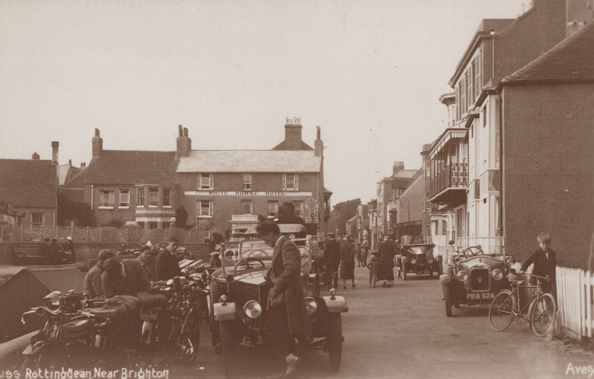 A collection of approximately 56 postcards of Rottingdean, East Sussex, including photographic - Image 13 of 17