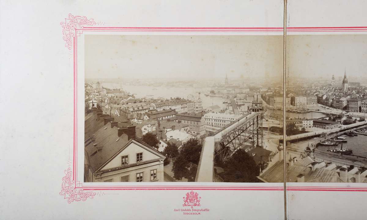 EPHEMERA. A collection of various ephemera, including a folding albumen-print photograph titled 'A - Image 10 of 11