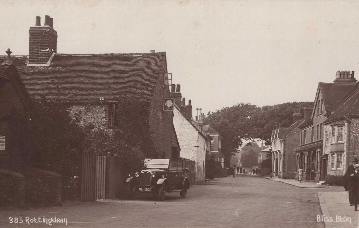 A collection of approximately 56 postcards of Rottingdean, East Sussex, including photographic - Image 9 of 17