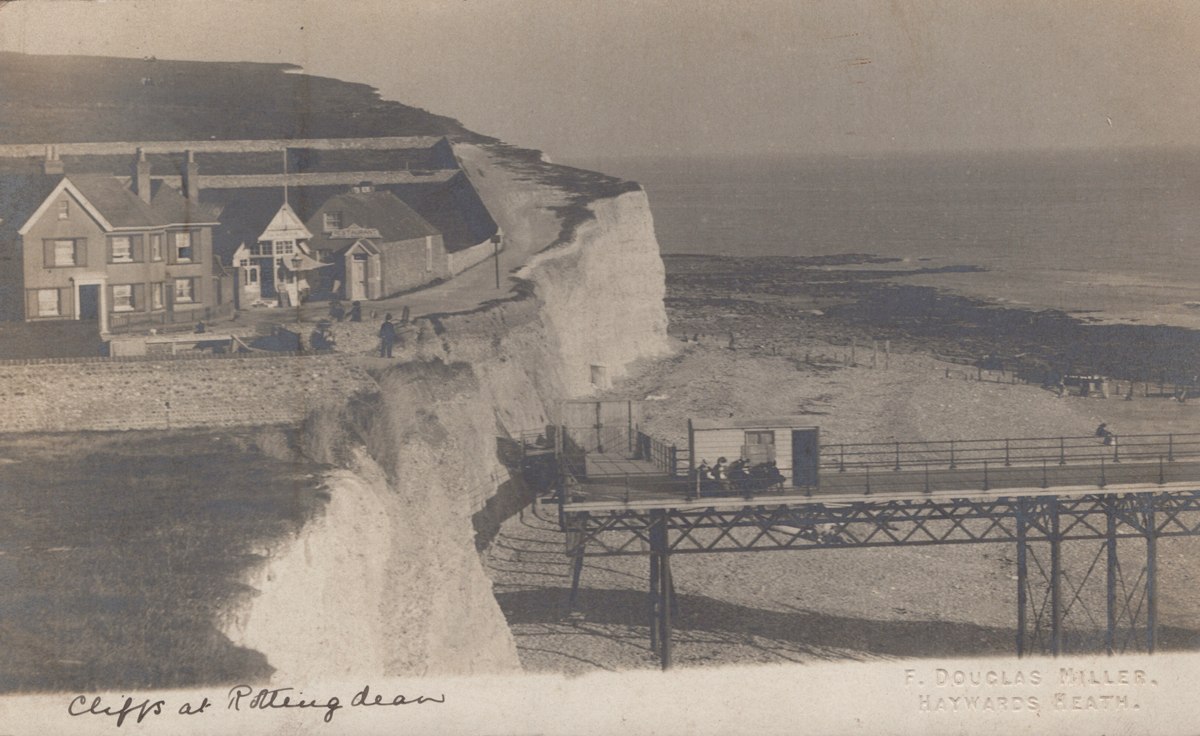 A collection of approximately 56 postcards of Rottingdean, East Sussex, including photographic - Image 15 of 17