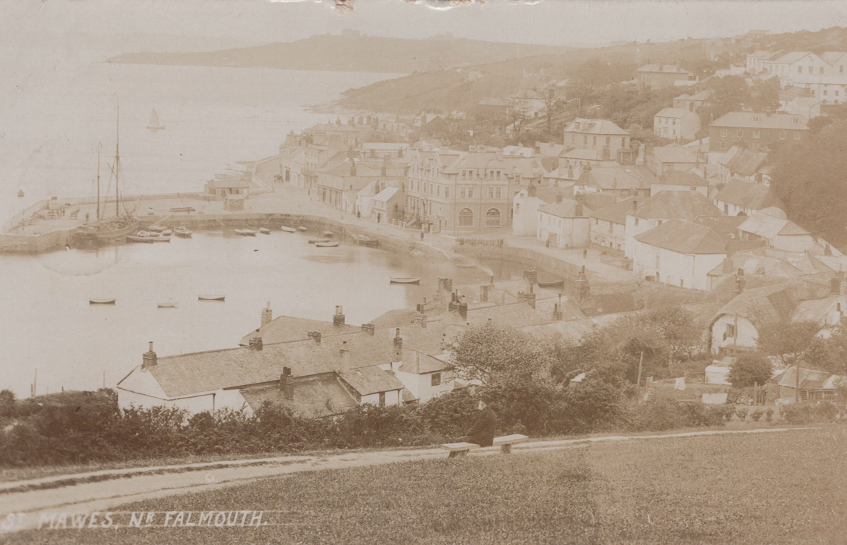 A collection of approximately 51 postcards of Cornwall, including photographic postcards titled ' - Image 6 of 8