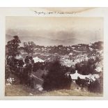 PHOTOGRAPHS. An album containing approximately 97 photographs, mainly of India, also some of Burma